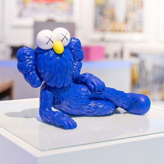 KAWS TIME OFF Vinyl Figure Blue